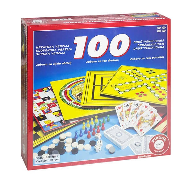 Piatnik Društvene Igre 100 PJ768149 - ODDO igračke